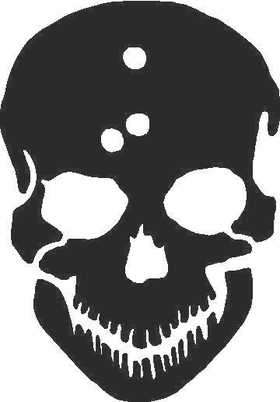 Skull Decal / Sticker 02