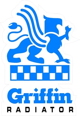 Griffin Radiator Decal / Sticker 01