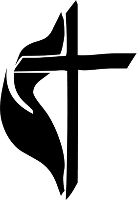 Christian Cross Decal / Sticker 18