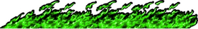 Green True Fire Decal / Sticker 312b