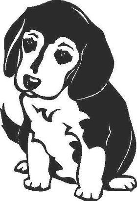 Dog Decal / Sticker 04