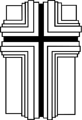 Christian Cross Decal / Sticker 34