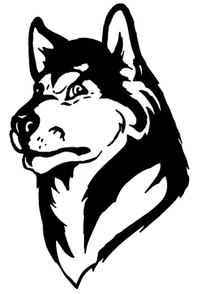 Wolves Mascot Decal / Sticker