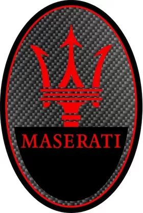 Maserati Decal / Sticker 02