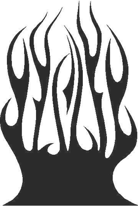 Flames Decal / Sticker 35