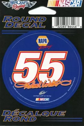 55 Michael Waltrip Decal / Sticker