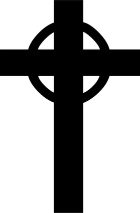 Christian Cross Decal / Sticker 14