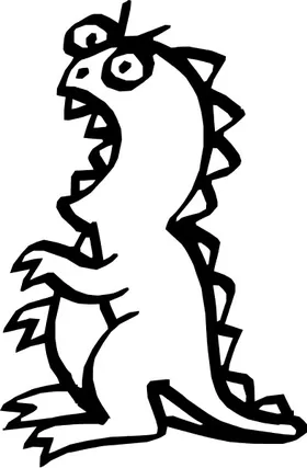 T-Rex Dinosaur Decal / Sticker 01