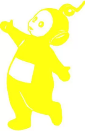 Laa Laa Teletubbies Decal / Sticker