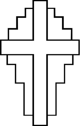 Christian Cross Decal / Sticker 38