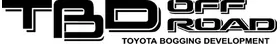 Toyota TBD (Toyota Bogging Development) Off-Road Decal / Sticker 01