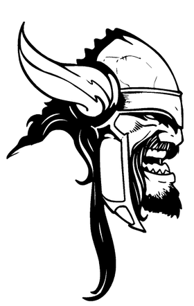 Vikings Mascot Decal / Sticker