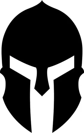 Spartan Helmet / Mask Decal / Sticker 14