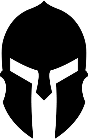 Spartan Helmet / Mask Decal / Sticker 14