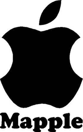 Mapple Computers Decal / Sticker 02