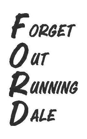 Forget Out Running Dale Decal / Sticker