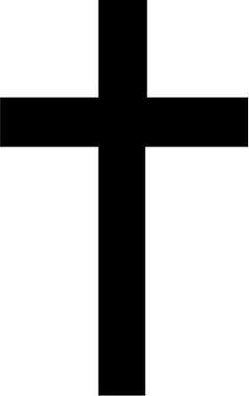 Christian Cross Decal / Sticker 13