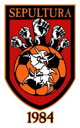 Sepultura Soccer Decal / Sticker 07