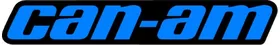 Black and Blue Can-Am Decal / Sticker 65