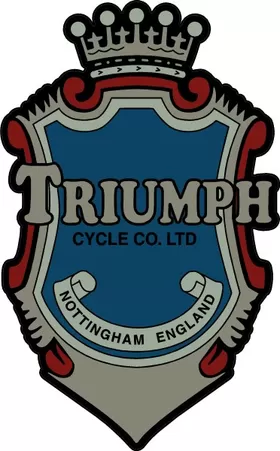 Triumph Crest Decal / Sticker