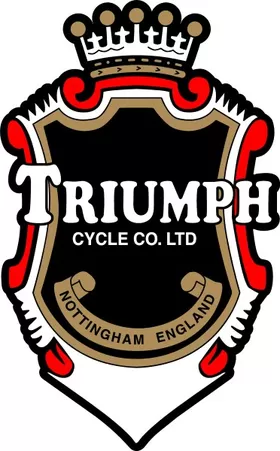 Triumph Crest Decal / Sticker 63