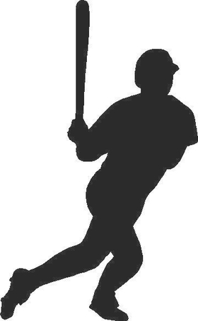 Baseball Player 03 Decal / Sticker