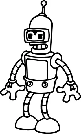 Bender Decal / Sticker 02