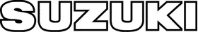 Suzuki lettering decal / Sticker 11