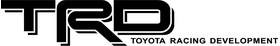 Toyota TRD Toyota Racing Development Decal / Sticker 38