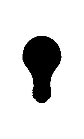 Lightbulb Decal / Sticker