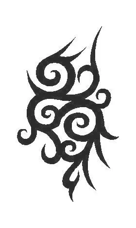 Tribal Decal / Sticker 54