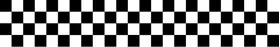 Checkered Flag Decal / Sticker 96