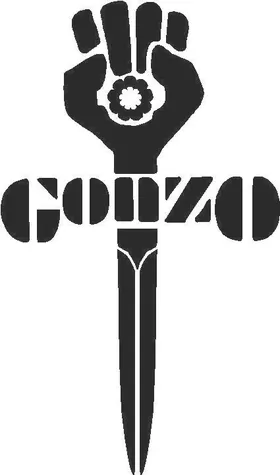 Gonzo Decal / Sticker
