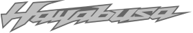 Gray and Silver Hayabusa Decal / Sticker 22
