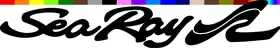 Sea Ray Lettering and Logo Decal / Sticker 01