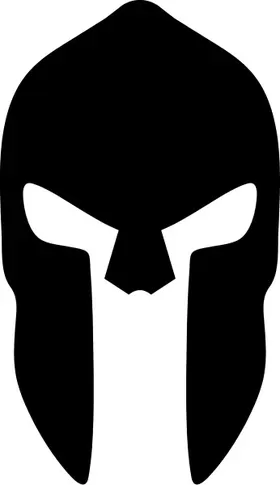 Spartan Helmet / Mask Decal / Sticker 01