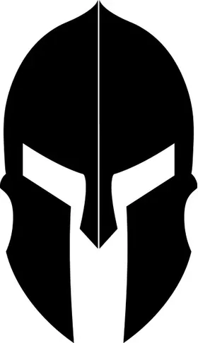 Spartan Helmet / Mask Decal / Sticker 12