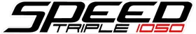 Triumph Speed Triple 1050 Decal / Sticker 53