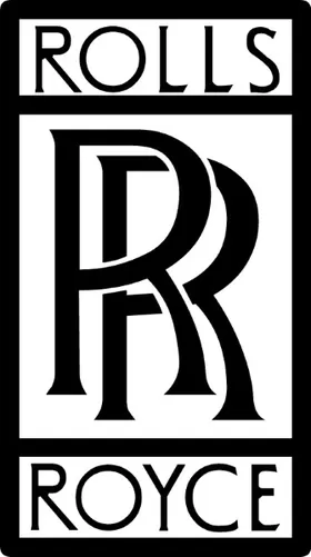 Rolls Royce Logo Decal / Sticker