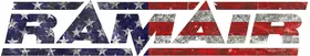 American Flag Ramair Decal / Sticker 02