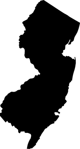 New Jersey Decal / Sticker 03