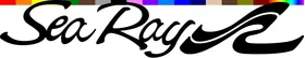 Sea Ray Lettering and Logo Decal / Sticker 02