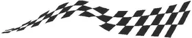 Checkered Flag Decal / Sticker 12