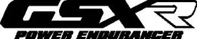 GSXR-R Power Endurancer Decal / Sticker