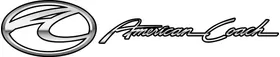 American Coach RV Decal / Sticker 05