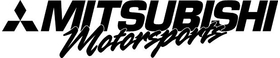 Mitsubishi Motorsports Decal / Sticker 01