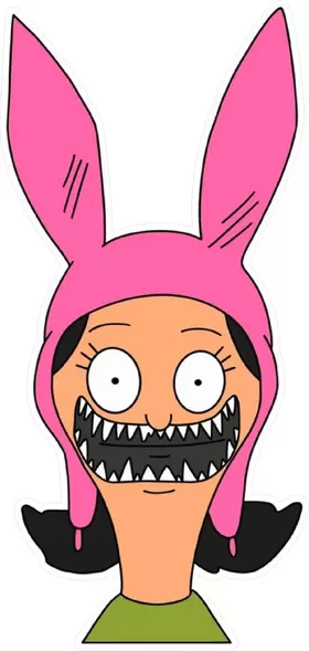 Louise Belcher Nightmare Decal / Sticker 15