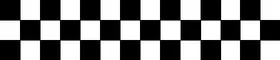 Checkered Flag Decal / Sticker 86