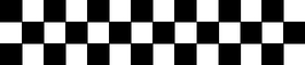 Checkered Flag Decal / Sticker 86