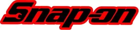 Black and Red Snap-On Decal / Sticker 08